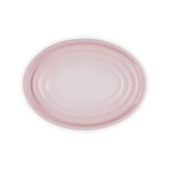 Le Creuset Stoneware Oval Spoon Rest - Shell Pink