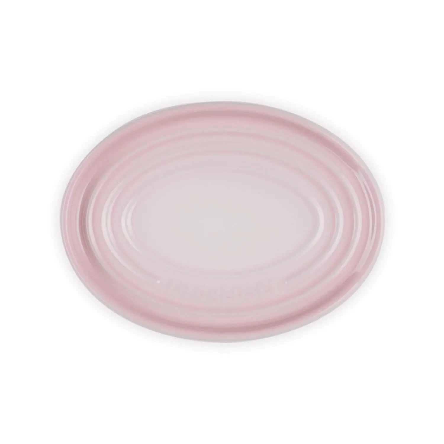 Le Creuset Stoneware Oval Spoon Rest - Shell Pink