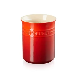 Le Creuset Stoneware Small Utensil Jar - Cerise