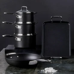 Le Creuset Toughened Non-Stick Saucepan With Glass Lid - 20cm