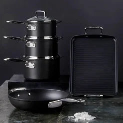 Le Creuset Toughened Non-Stick 3 Piece Saucepan Set