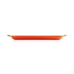 Le Creuset Traditional Cast Iron 32cm Rectangular Grill - Volcanic
