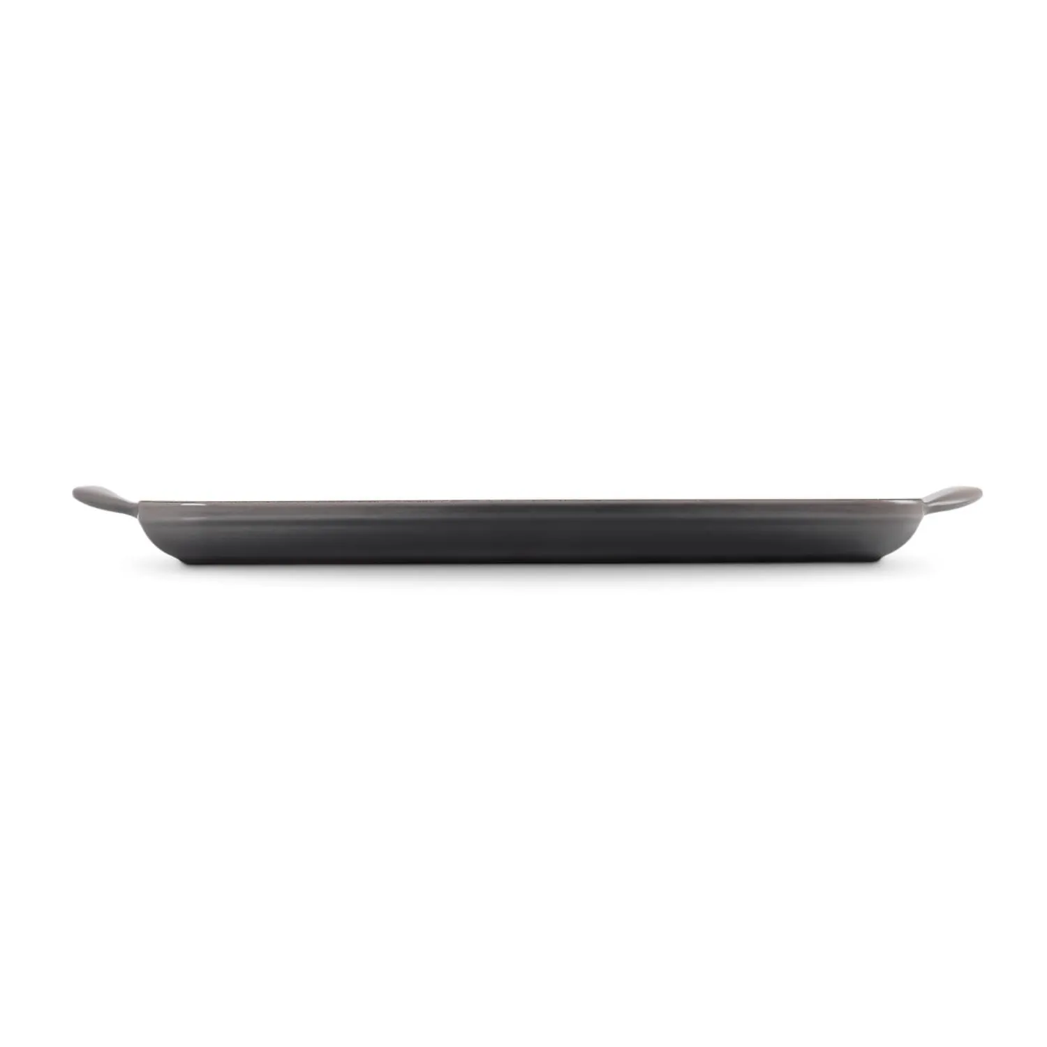 Le Creuset Traditional Cast Iron 32cm Rectangular Grill - Flint