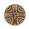Liga Round Cork Coaster - Orbit - Grey