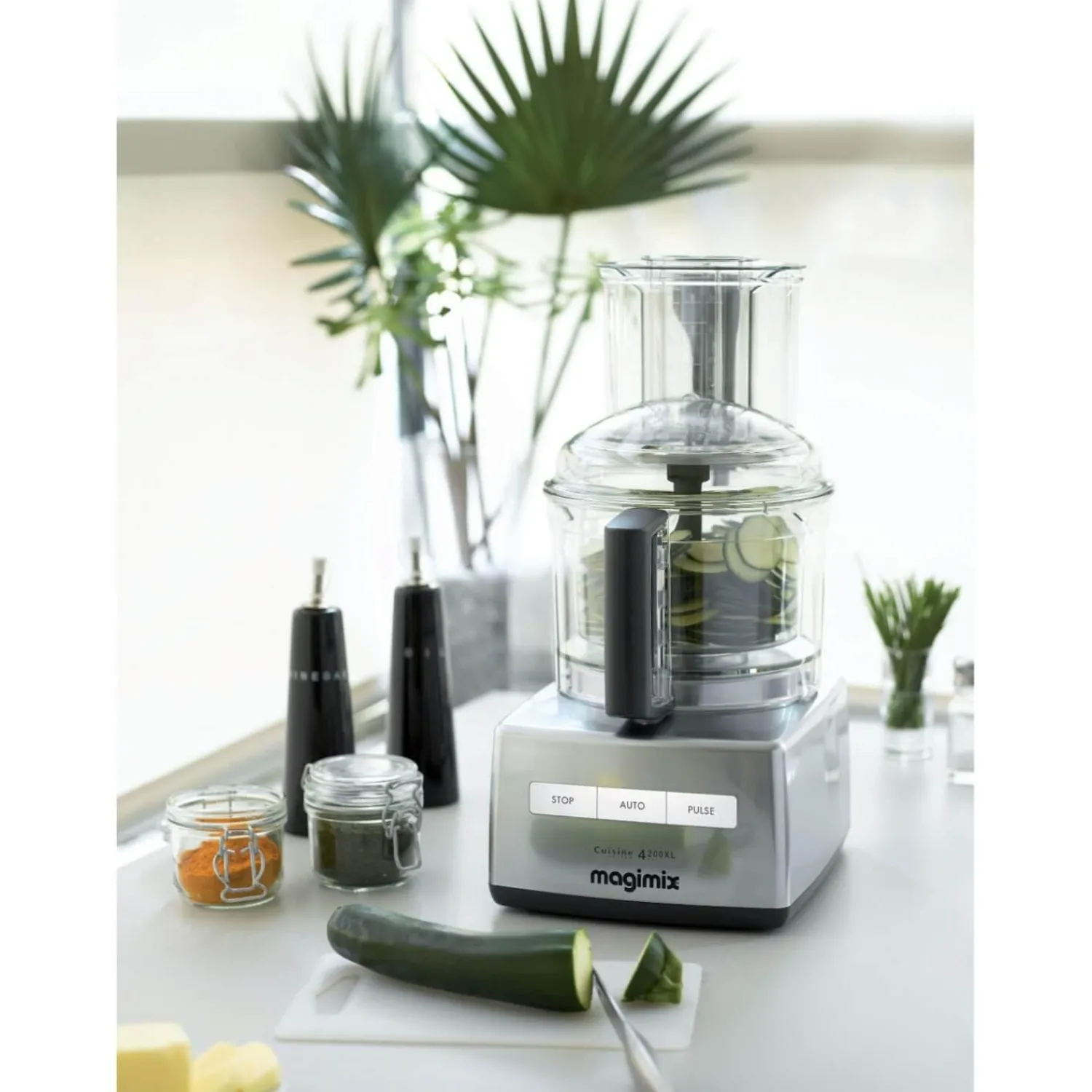 Magimix Cuisine Systeme 4200XL Food Processor - Satin