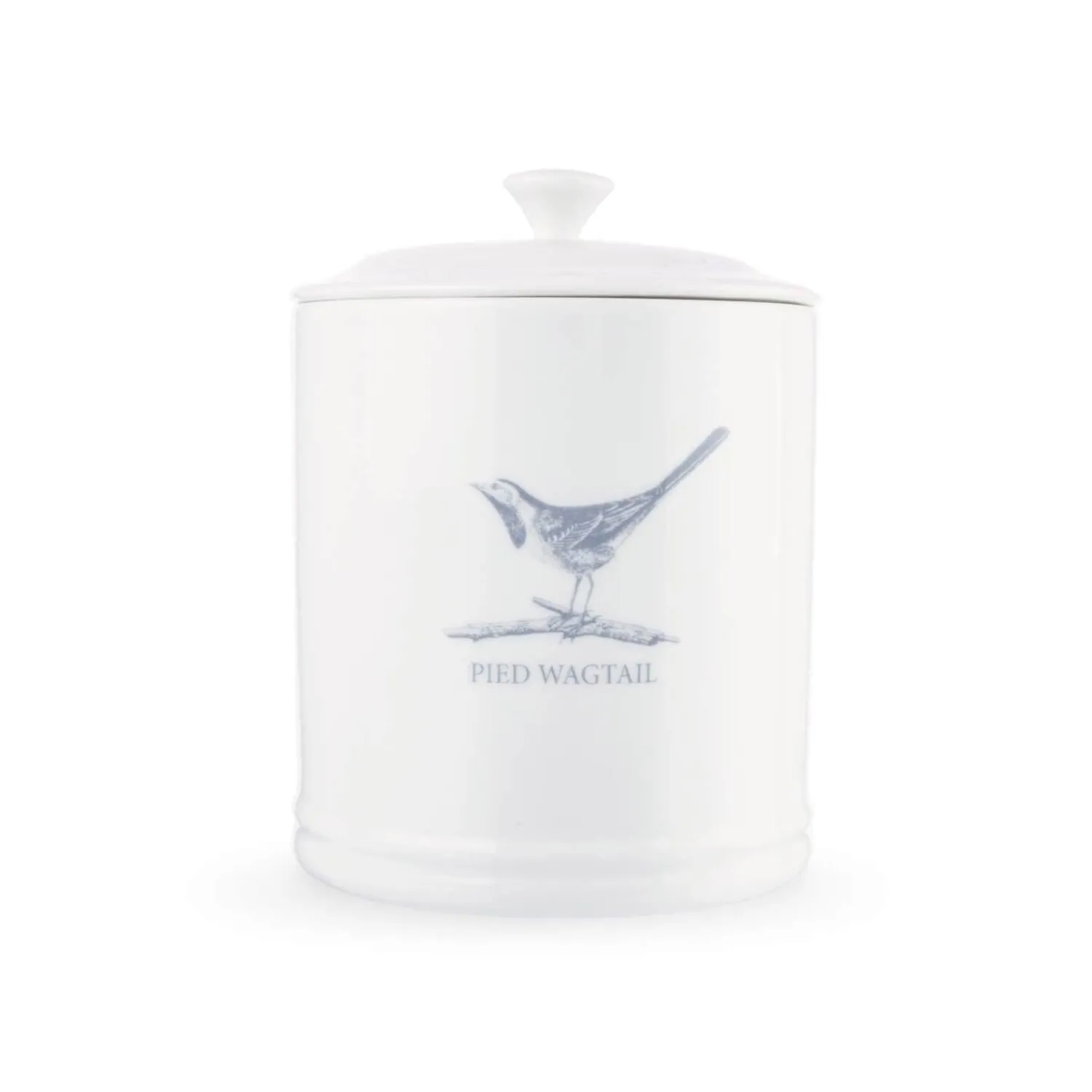 Mary Berry English Garden Tea Canister - Pied Wagtail