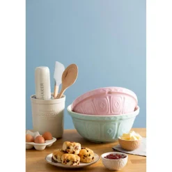 Mason Cash Colour Mix 24cm Stoneware Mixing Bowl - Turquoise