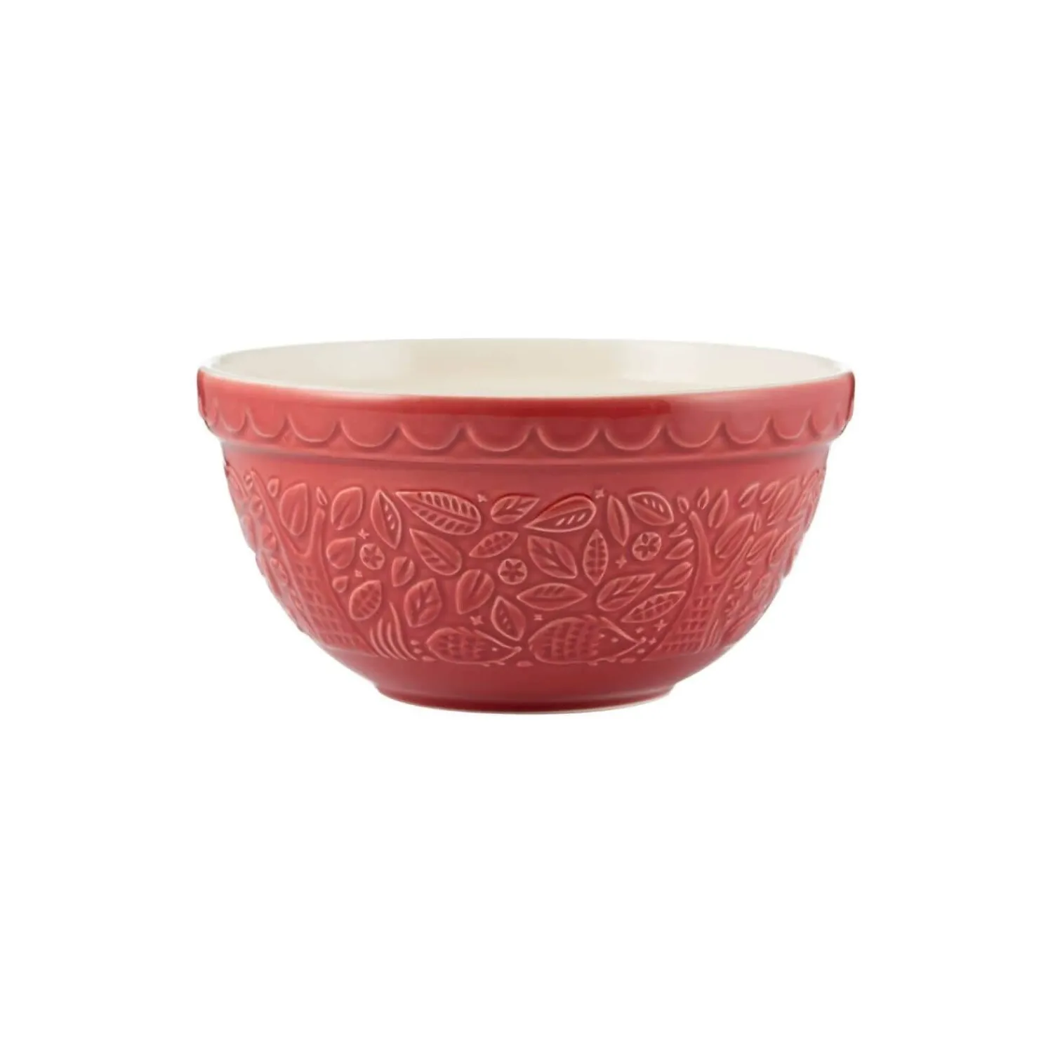 Mason Cash In The Forest 21cm Stoneware Mixing Bowl - Red, Hedgehog