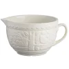 Mason Cash In The Forest 25cm Stoneware Batter Bowl - Cream, Owl