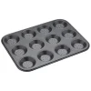 MasterClass Crusty Bake Non-Stick Shallow Pan - 12 Hole