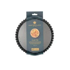 MasterClass Loose Base Fluted Flan Tin - 20cm
