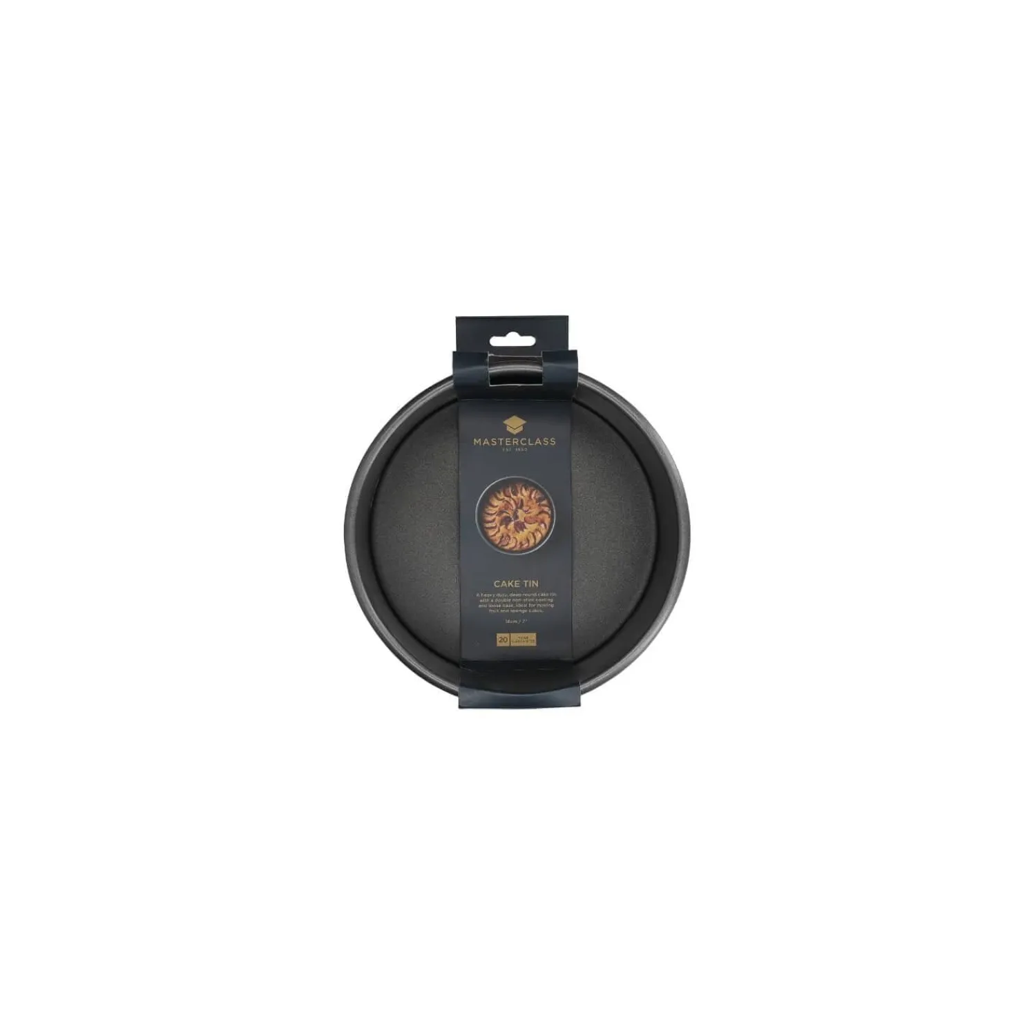 MasterClass Loose Base Round Cake Tin - 18cm