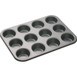 MasterClass Non-Stick Deep Baking Pan - 12 Hole