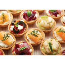 MasterClass Non-Stick Mini Tart Tin & Wooden Tool - 24 Hole