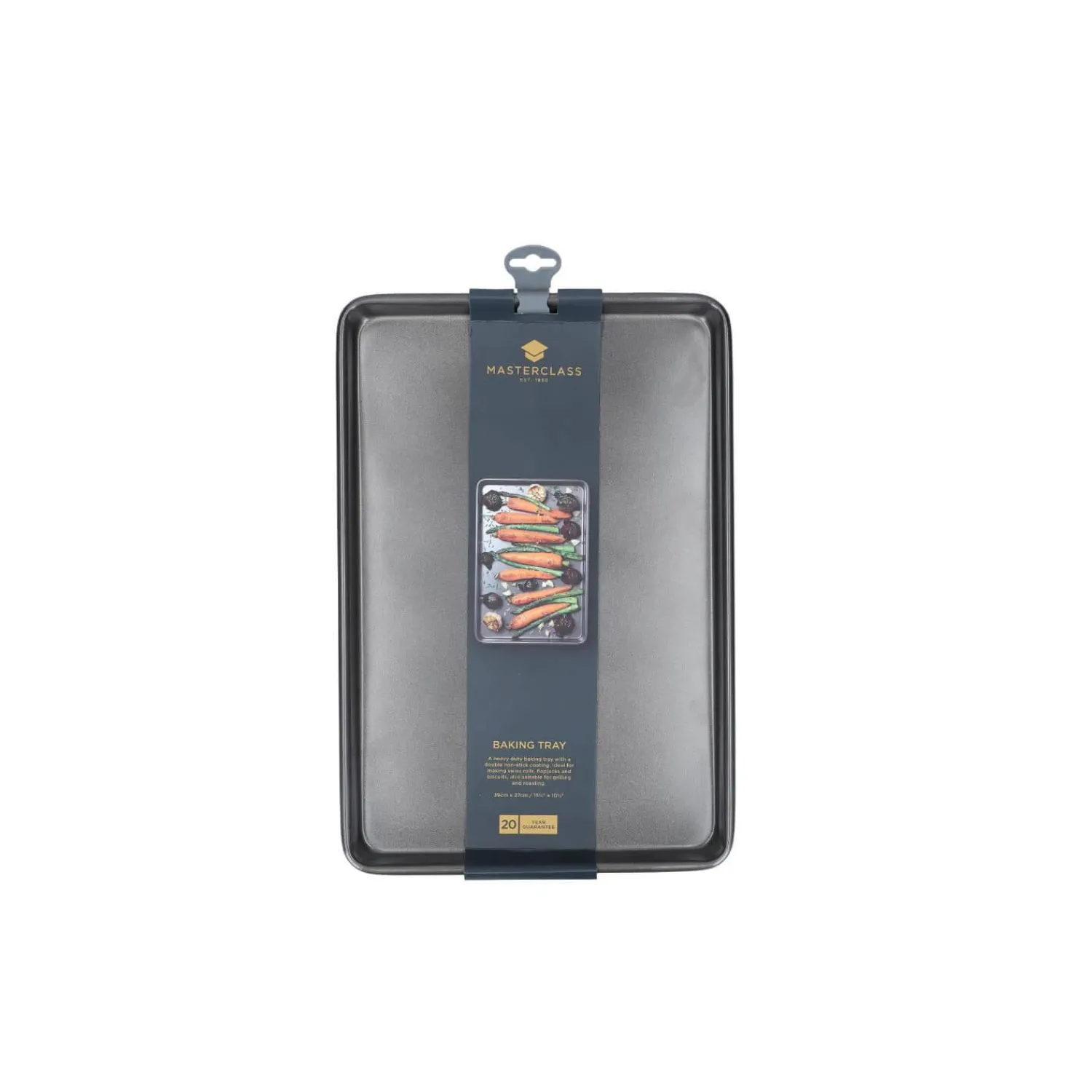MasterClass Non-Stick Rectangle Baking Tray - 39cm