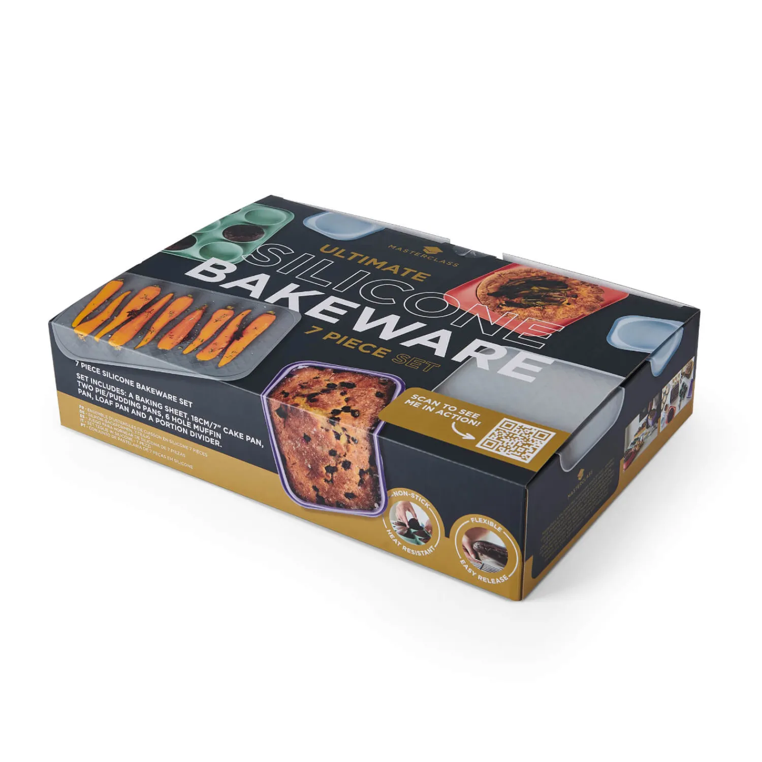MasterClass 7-Piece Ultimate Silicone Bakeware Set