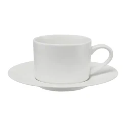Maxwell u0026 Williams Maxwell & Williams White Basics Straight Cup & Saucer - 230ml