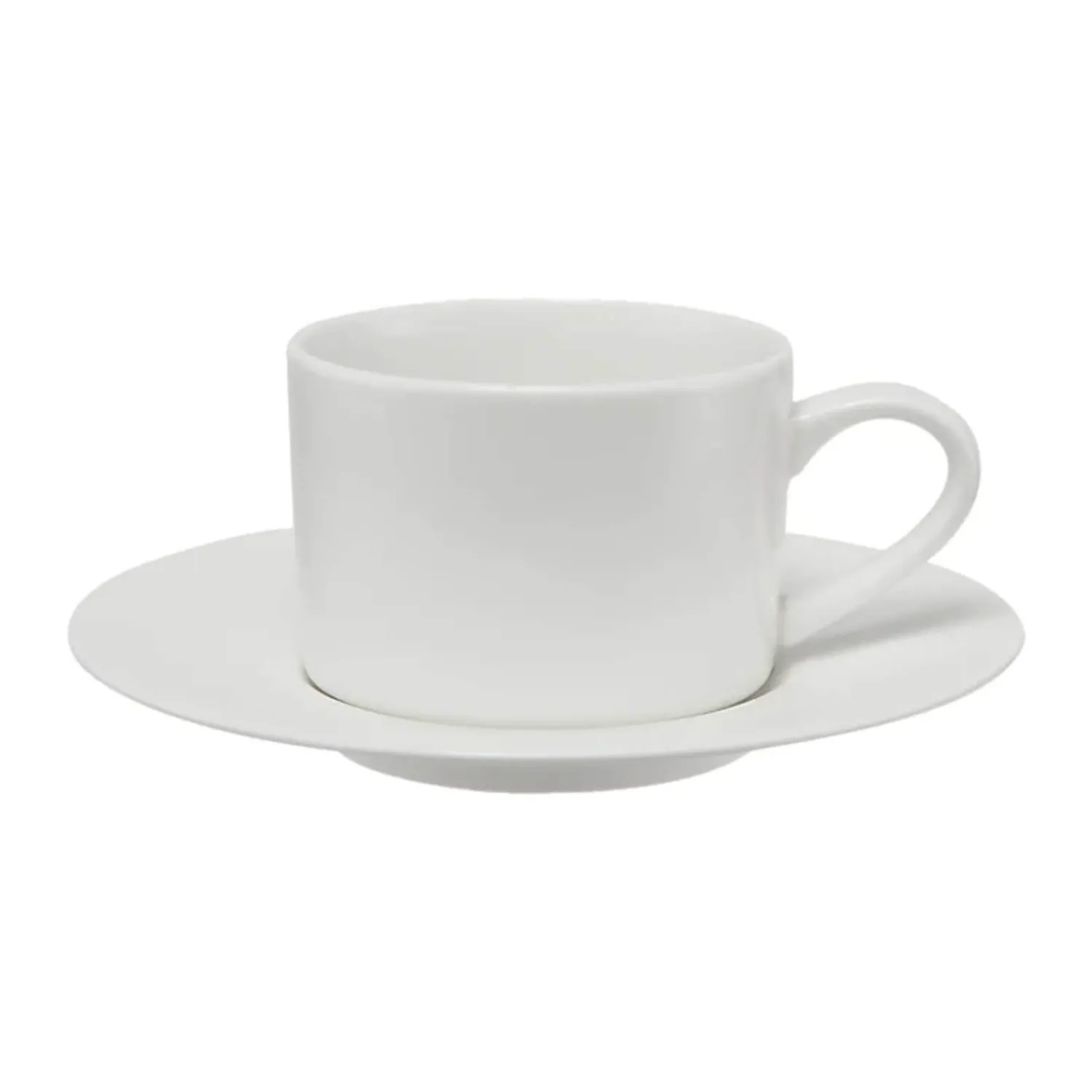 Maxwell u0026 Williams Maxwell & Williams White Basics Straight Cup & Saucer - 230ml