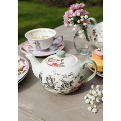 Alice in Wonderland Mikasa V&A Bone China Mini Teapot