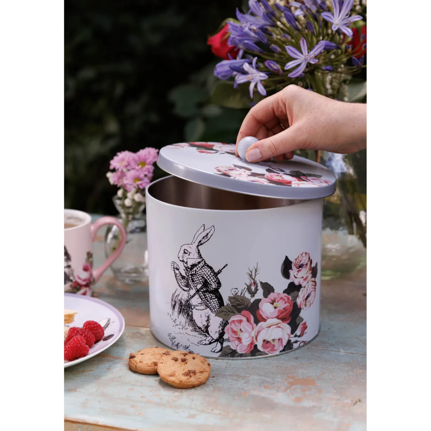 Alice in Wonderland Mikasa V&A Biscuit Tin