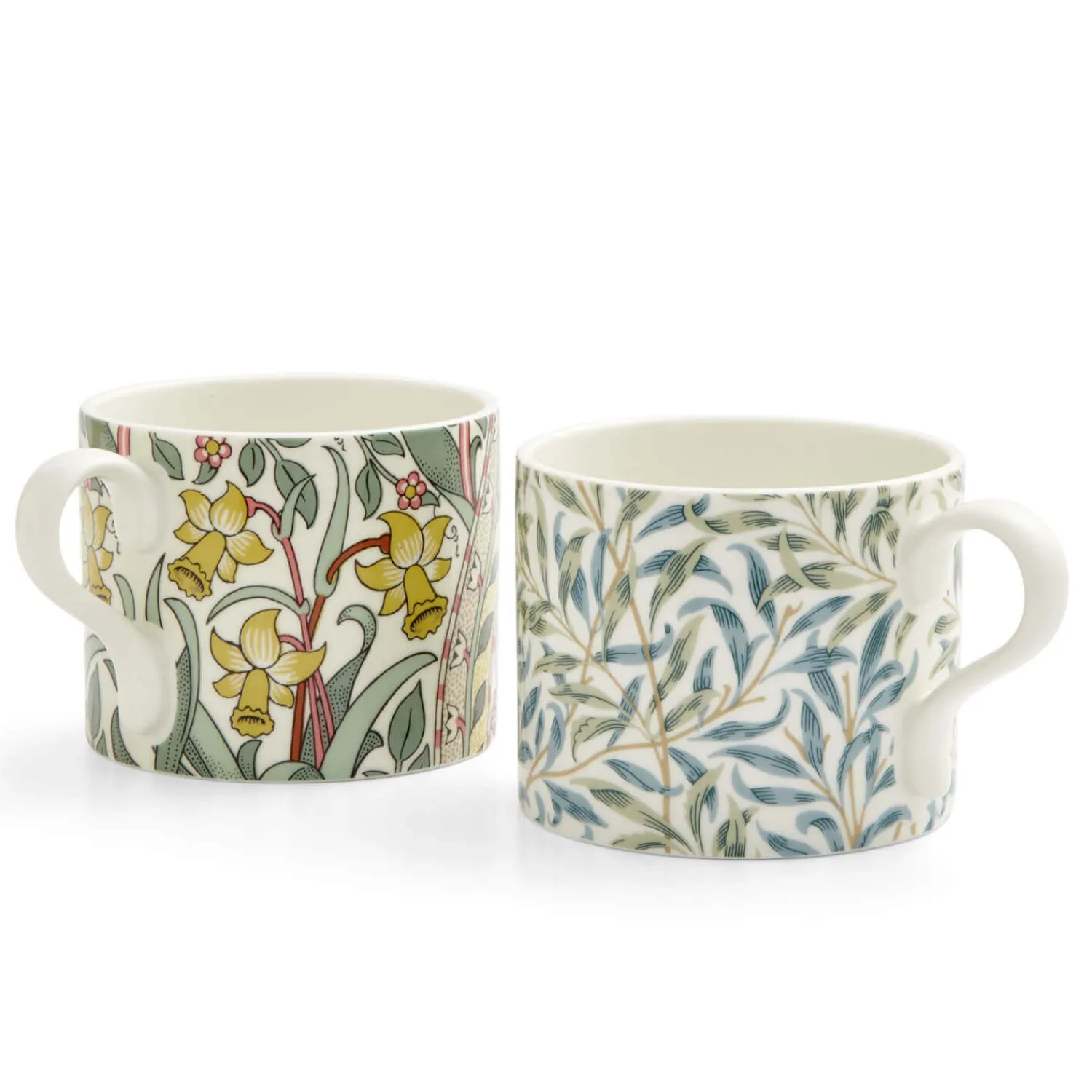 Morris u0026 Co Morris & Co 2 Piece 340ml Porcelain Mug Set - Daffodil & Willow Bough
