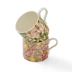 Morris u0026 Co Morris & Co 2 Piece 340ml Porcelain Mug Set - Fruit & Honeysuckle