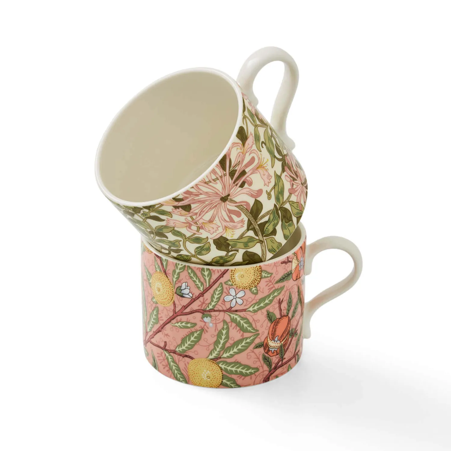 Morris u0026 Co Morris & Co 2 Piece 340ml Porcelain Mug Set - Fruit & Honeysuckle