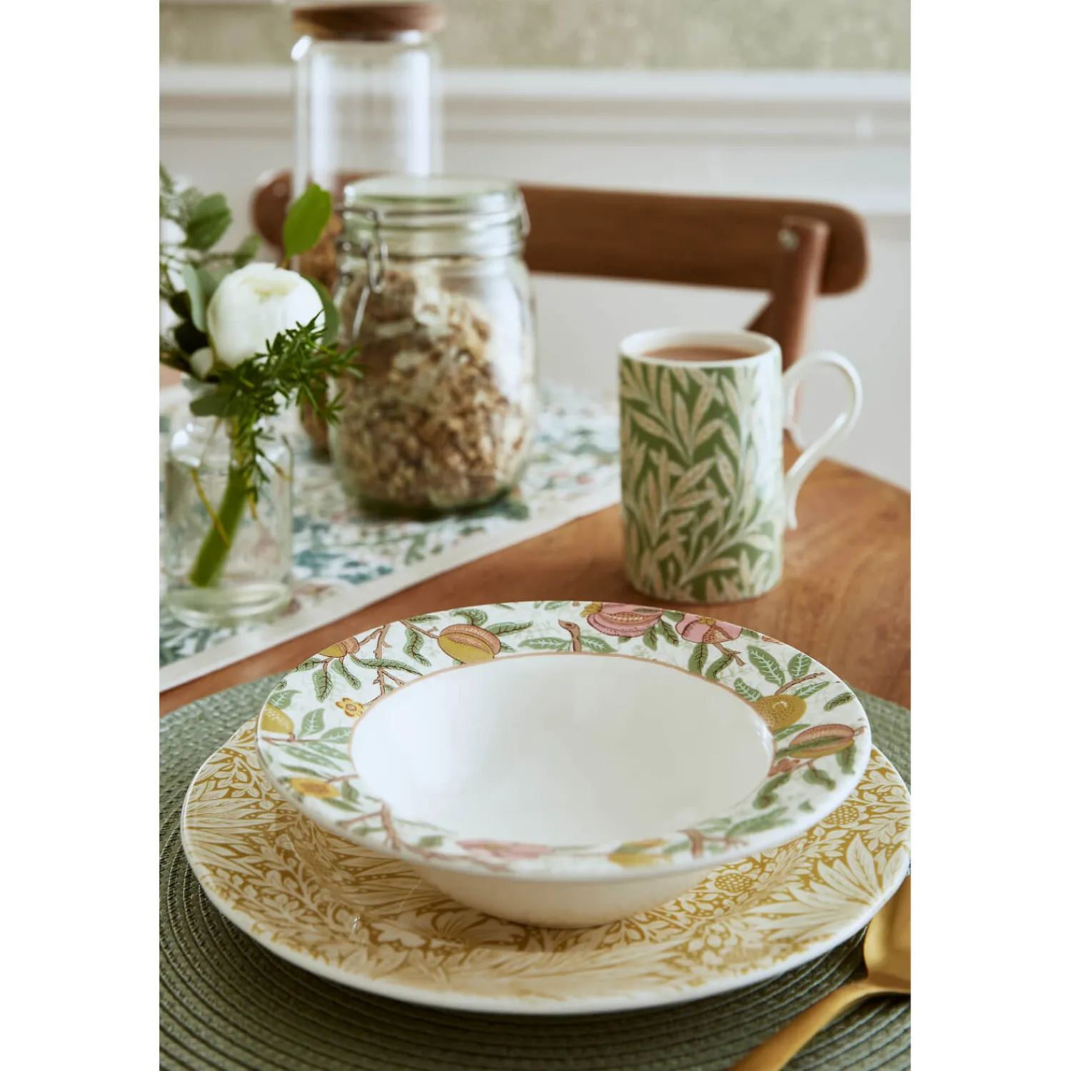 Morris u0026 Co Morris & Co 19cm Earthenware Cereal Bowl - Assorted