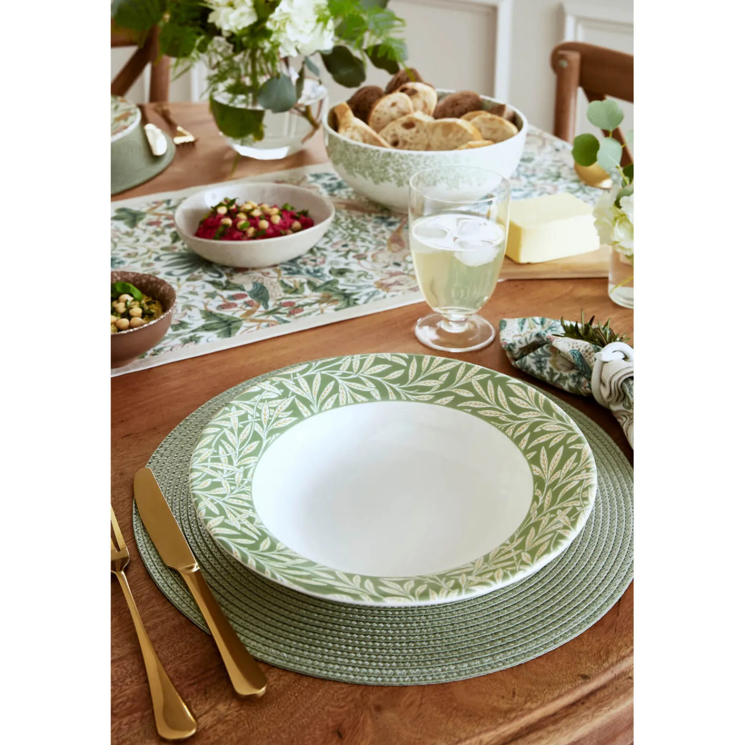 Morris u0026 Co Morris & Co 26.5cm Earthenware Pasta Bowl - Assorted