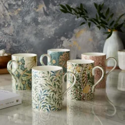 Morris u0026 Co Morris & Co 340ml Porcelain Mug - Willow Bough