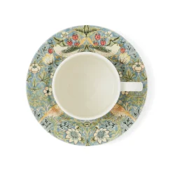 Morris u0026 Co Morris & Co Porcelain Cup & Saucer - Strawberry Thief