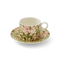 Morris u0026 Co Morris & Co Porcelain Tea Cup & Saucer - Honeysuckle