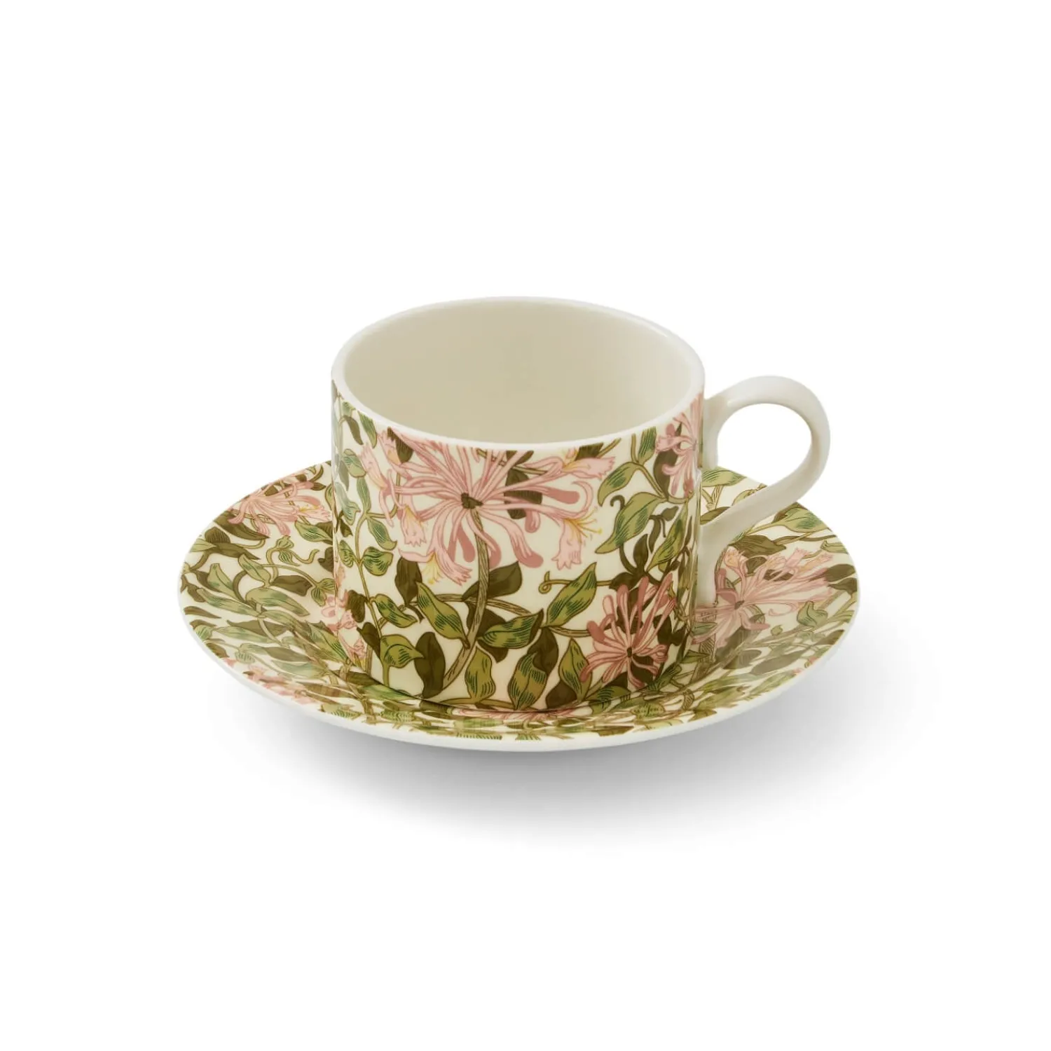 Morris u0026 Co Morris & Co Porcelain Tea Cup & Saucer - Honeysuckle