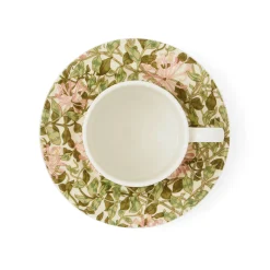 Morris u0026 Co Morris & Co Porcelain Tea Cup & Saucer - Honeysuckle