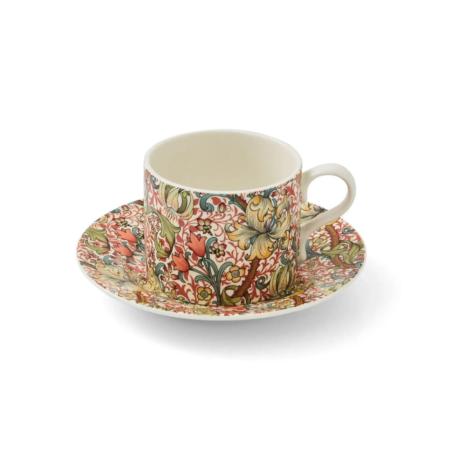 Morris u0026 Co Morris & Co Porcelain Tea Cup & Saucer - Golden Lily