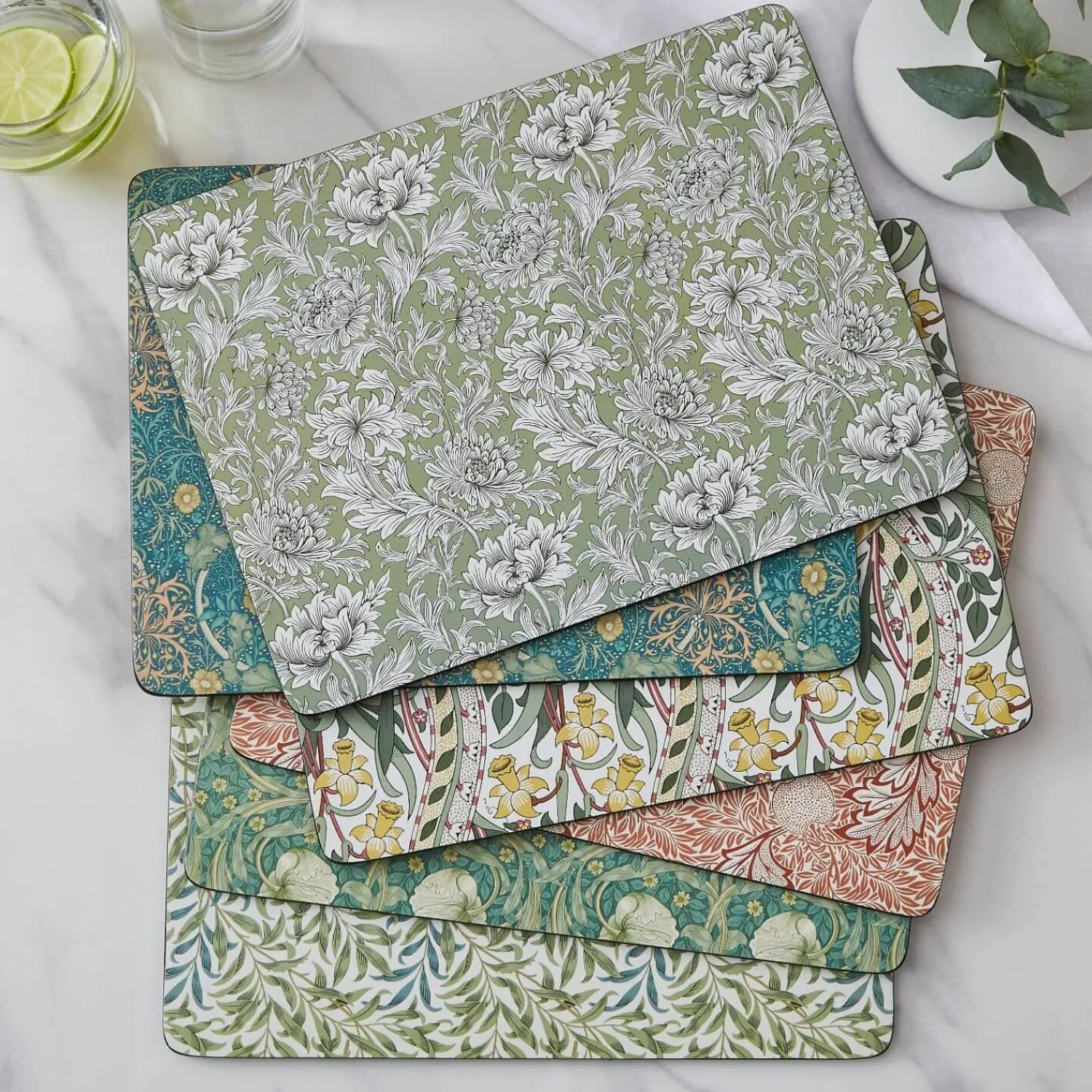 Morris u0026 Co Morris & Co Set of 6 Placemats - Assorted
