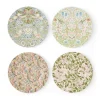 Morris u0026 Co Morris & Co Set Of Four 20cm Earthenware Plates
