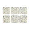 Morris u0026 Co Morris & Co Willow Bough Set Of Six Coasters - Blue
