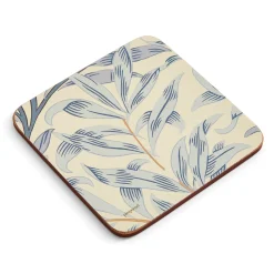 Morris u0026 Co Morris & Co Willow Bough Set Of Six Coasters - Blue