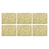 Morris u0026 Co Morris & Co Willow Bough Set Of Six Placemats - Green