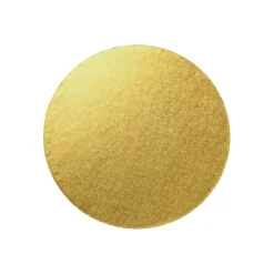 N.J Products NJ Products Gold Round Cake Board - 25cm