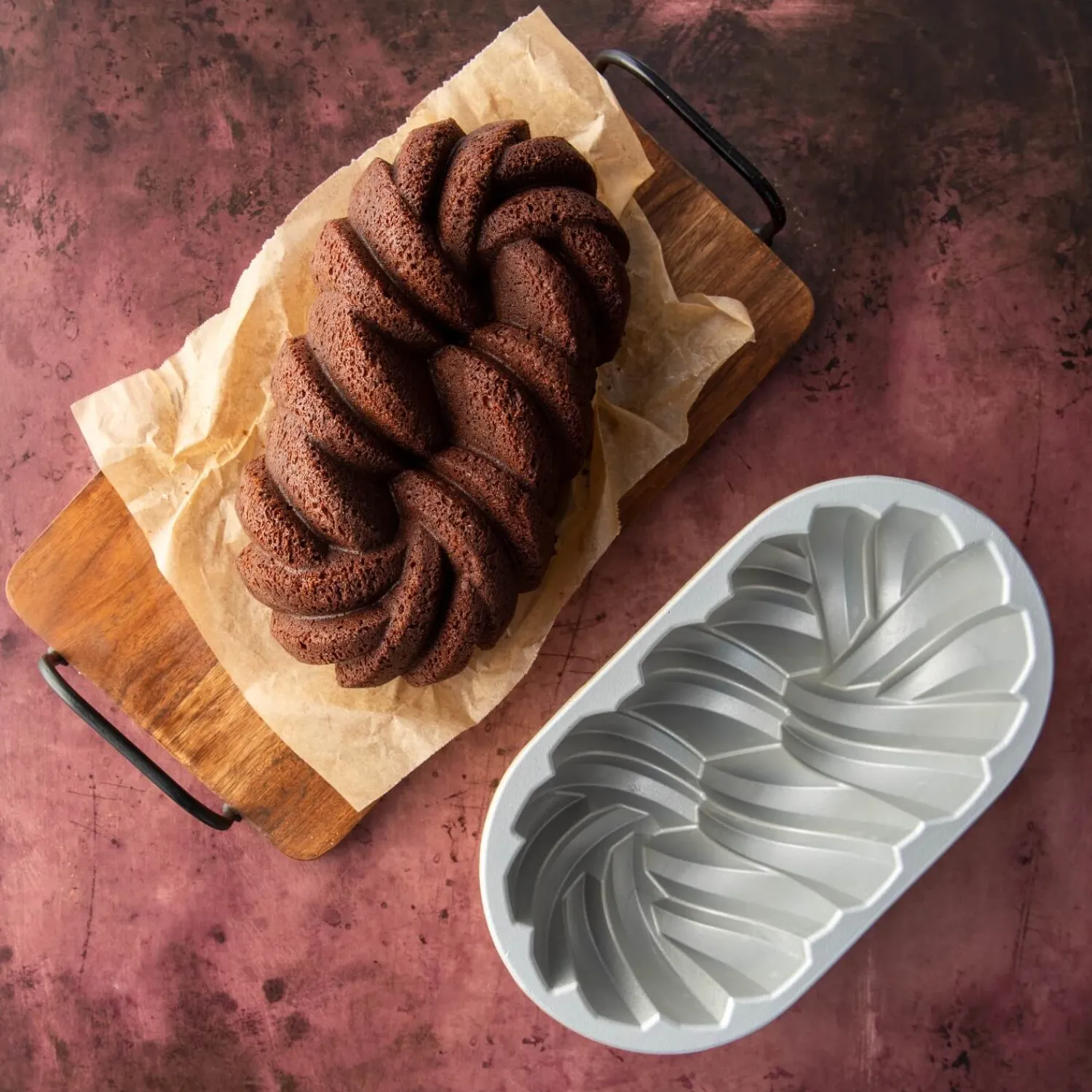 Nordic Ware Braided Loaf Pan - Gold