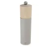 Peugeot Boreal 21cm Beech Salt Mill - Pebble Grey