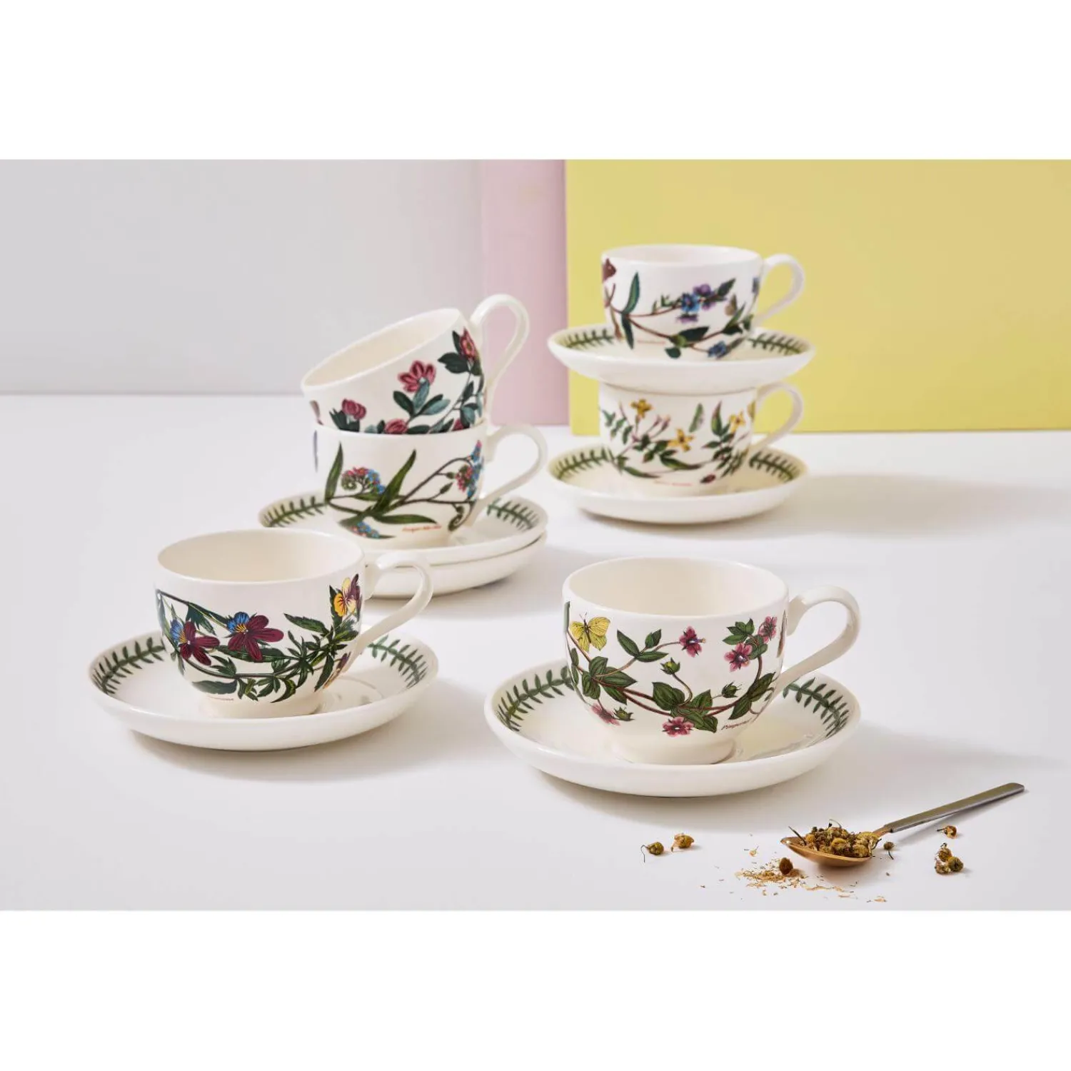 Botanic Garden Portmeirion Round Coasters - Set of 4