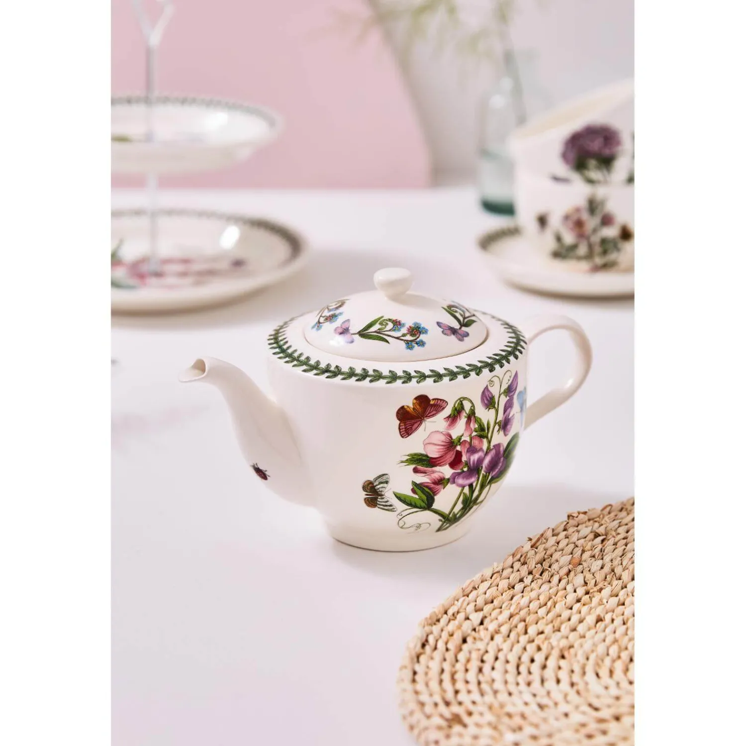 Botanic Garden Portmeirion Round Coasters - Set of 4