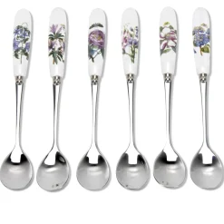 PORTMEIRION Botanic Garden Tea Spoons - Set of 6