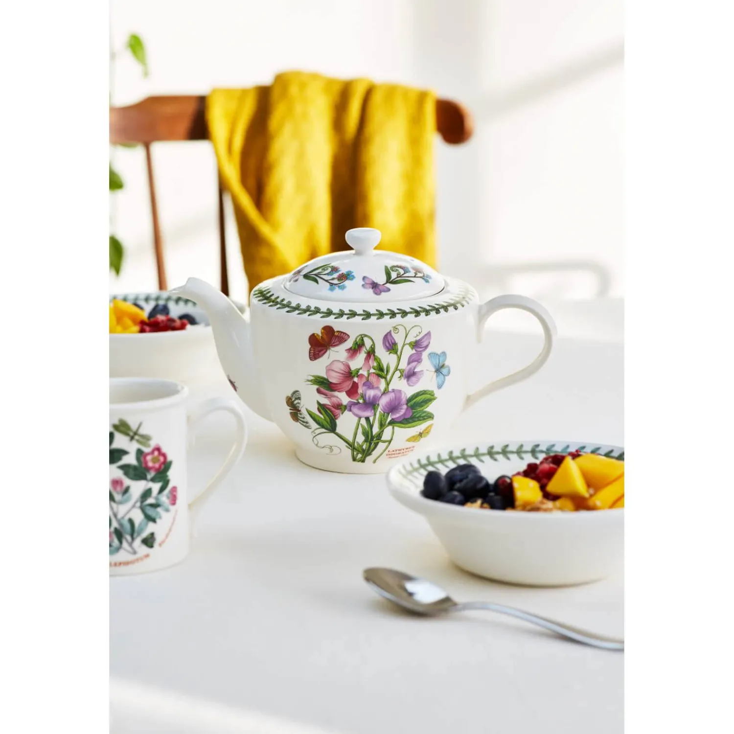 PORTMEIRION Botanic Garden Tea Spoons - Set of 6