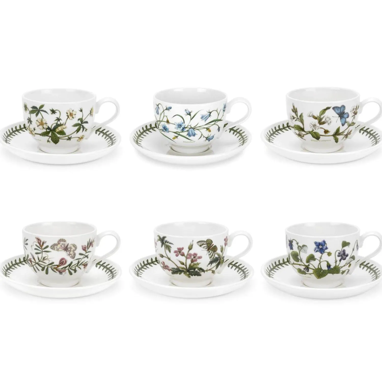 Botanic Garden Portmeirion Breakfast Cup & Saucer - Assorted