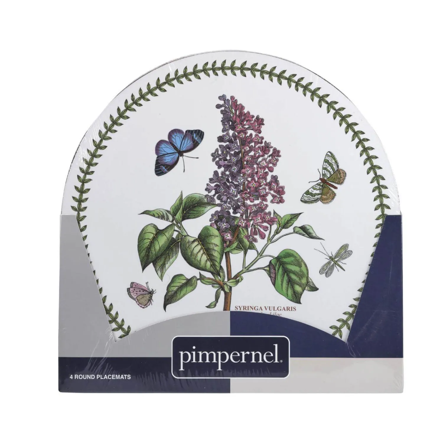 Botanic Garden Portmeirion Round Placemats - Set of 4