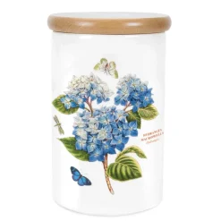 Botanic Garden Portmeirion 8" Airtight Storage Jar - Hydrangea